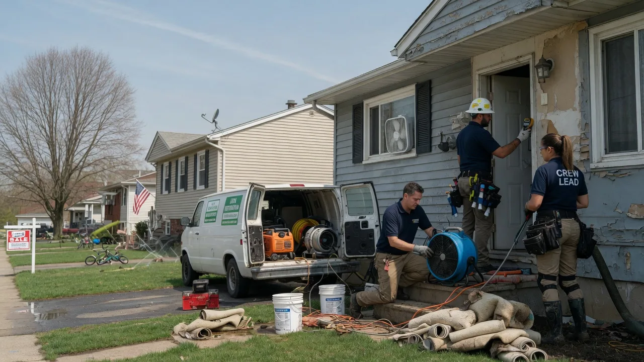 Flood Cleanup in Castro Valley, CA near me